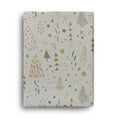 Tovaglia Natalizia con decori di Natale glitter Maestri Cotonieri 18 posti 3675