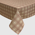 Tovaglia Natalizia no stiro Sommaruga Tartan 24 posti Tavola Natale 6418