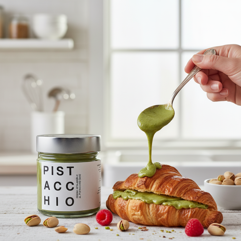 PISTACCHIO - Crema Spalmabile al Pistacchio (20%) - 200 g