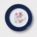 Aynsley - Piatto Blu Cobalto 21 cm Orchid Rose