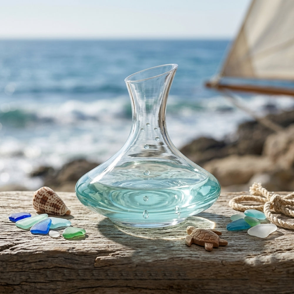 Brandani Decanter in Vetro 0,75 L per Ossigenare il Vino