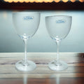 Bruno Evrard Set 12 Calici Acqua e Vino Vetro Trasparente