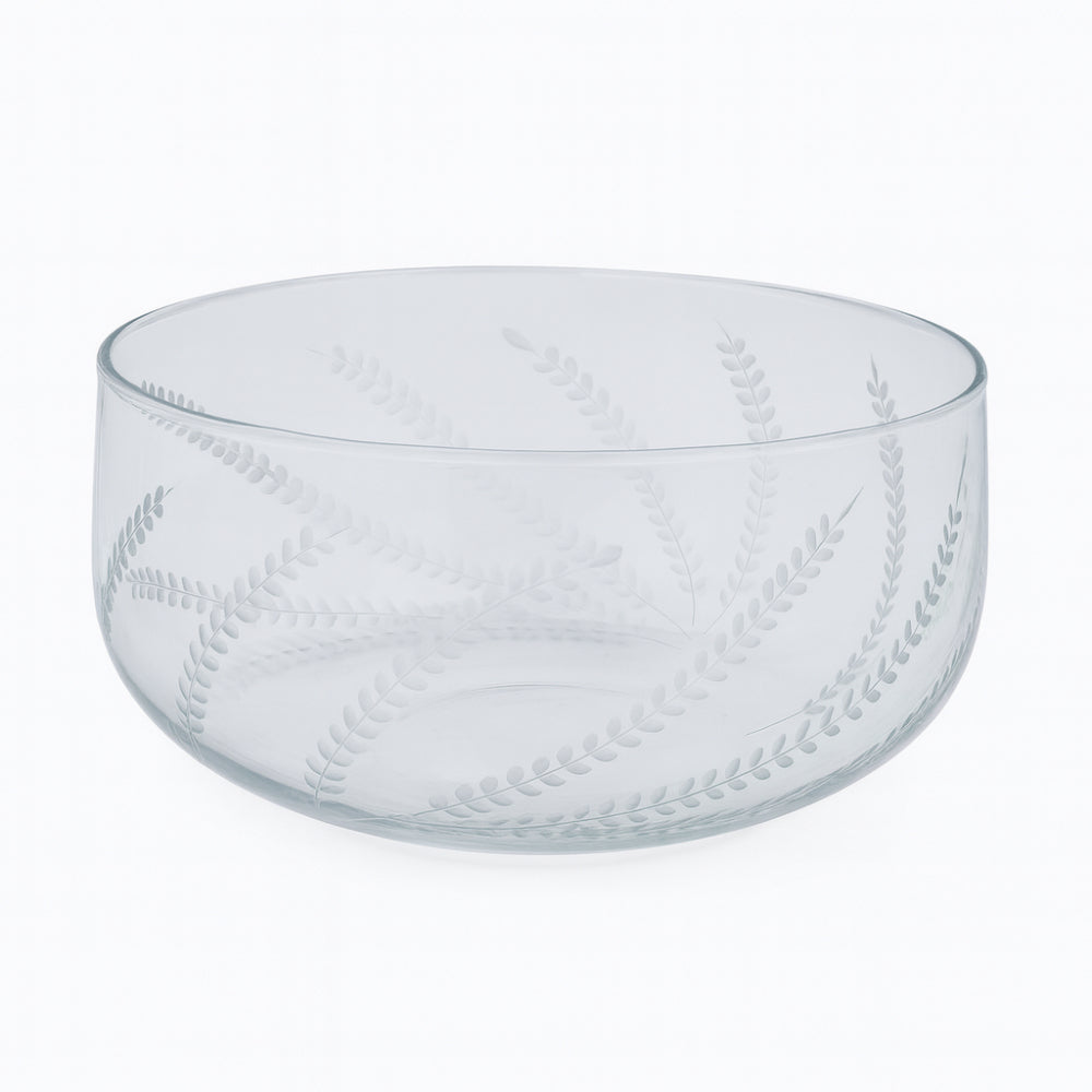 Michielotto Centrotavola Vetro Decorato Ø 24 cm H 14 cm