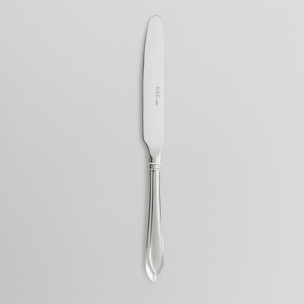 D&D Asia Coltello Tavola Inox Argento H 21 cm Made in Italy