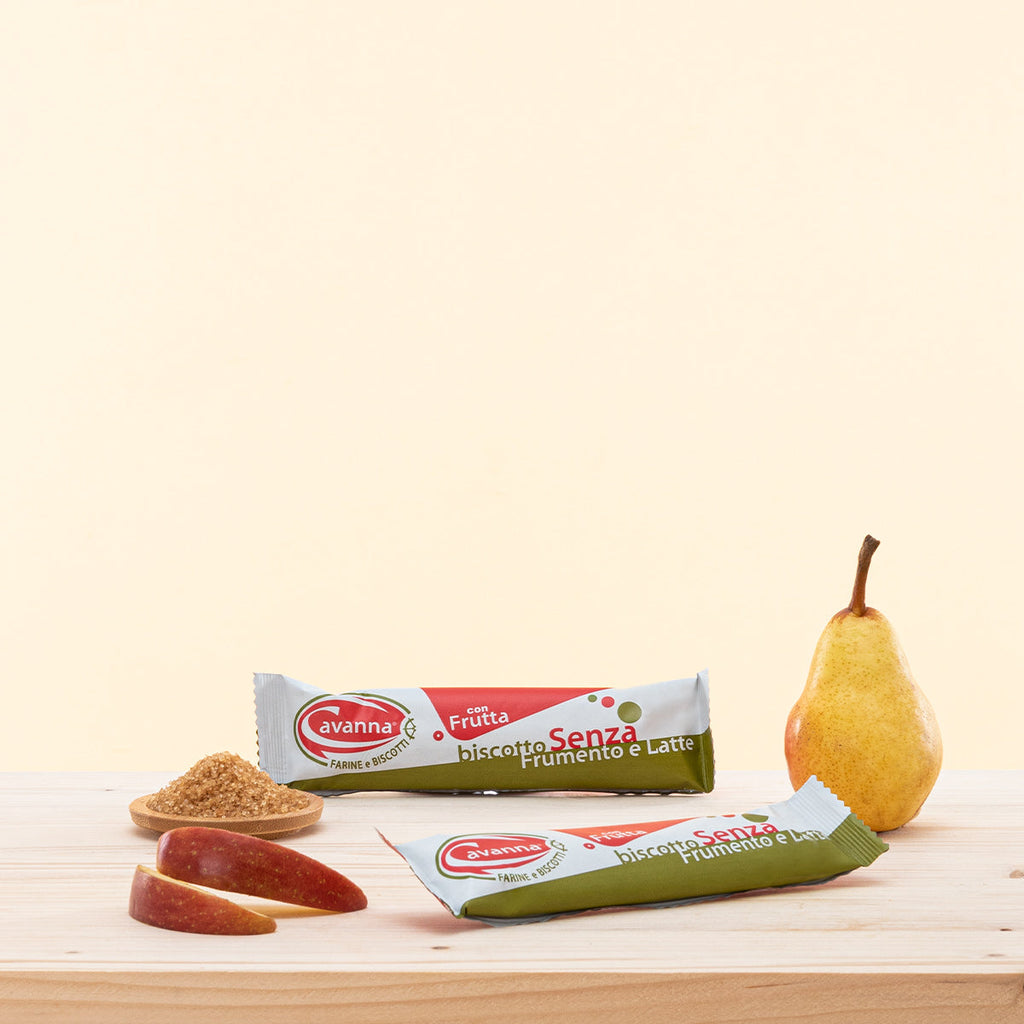 BISCOTTI FRUTTA PIU' ZERO FRUMENTO CAVANNA (30PZ)