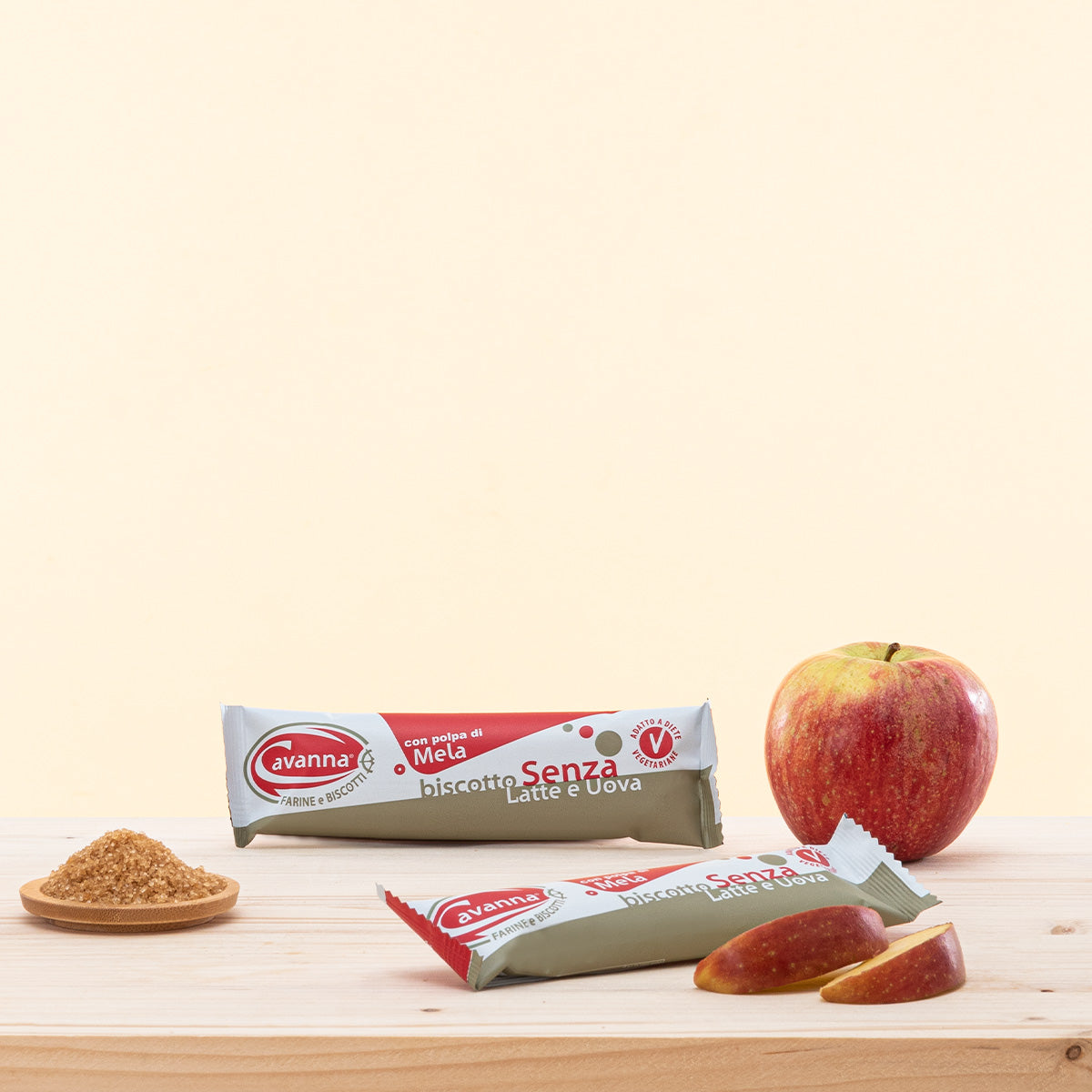 BISCOTTI VEGANI SENZA UOVA E LATTE CAVANNA (30PZ)