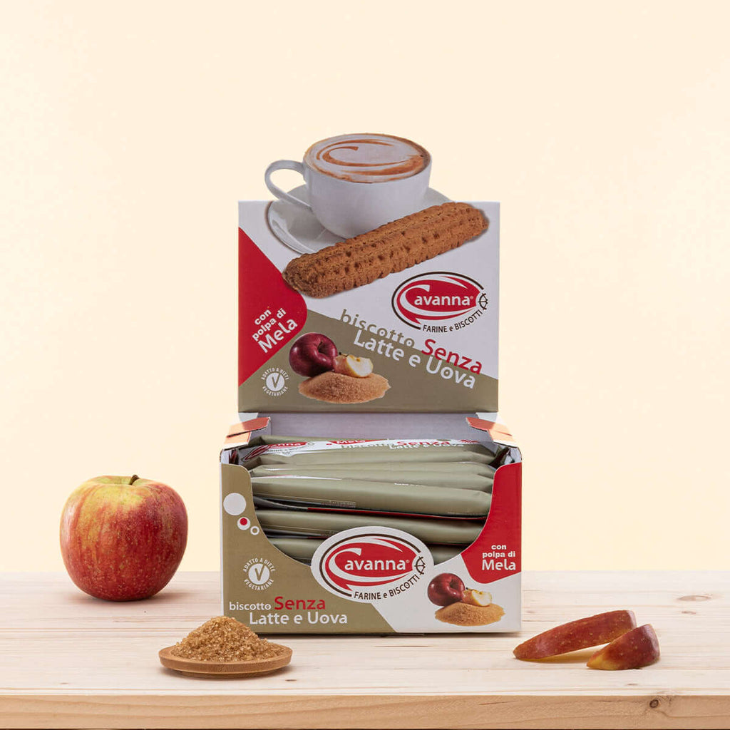 BISCOTTI VEGANI SENZA UOVA E LATTE CAVANNA (30PZ)