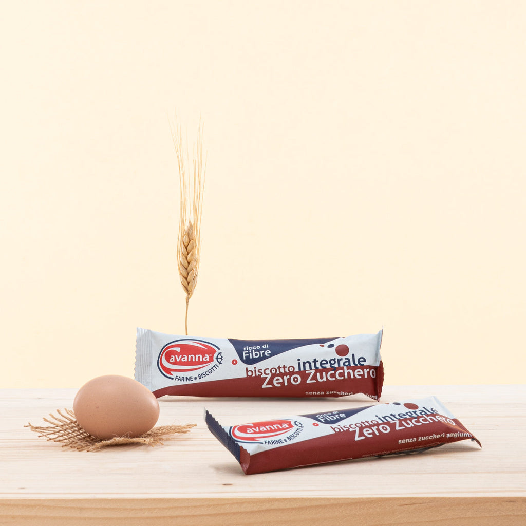 BISCOTTI ZERO ZUCCHERO INTEGRALE CAVANNA (30PZ)