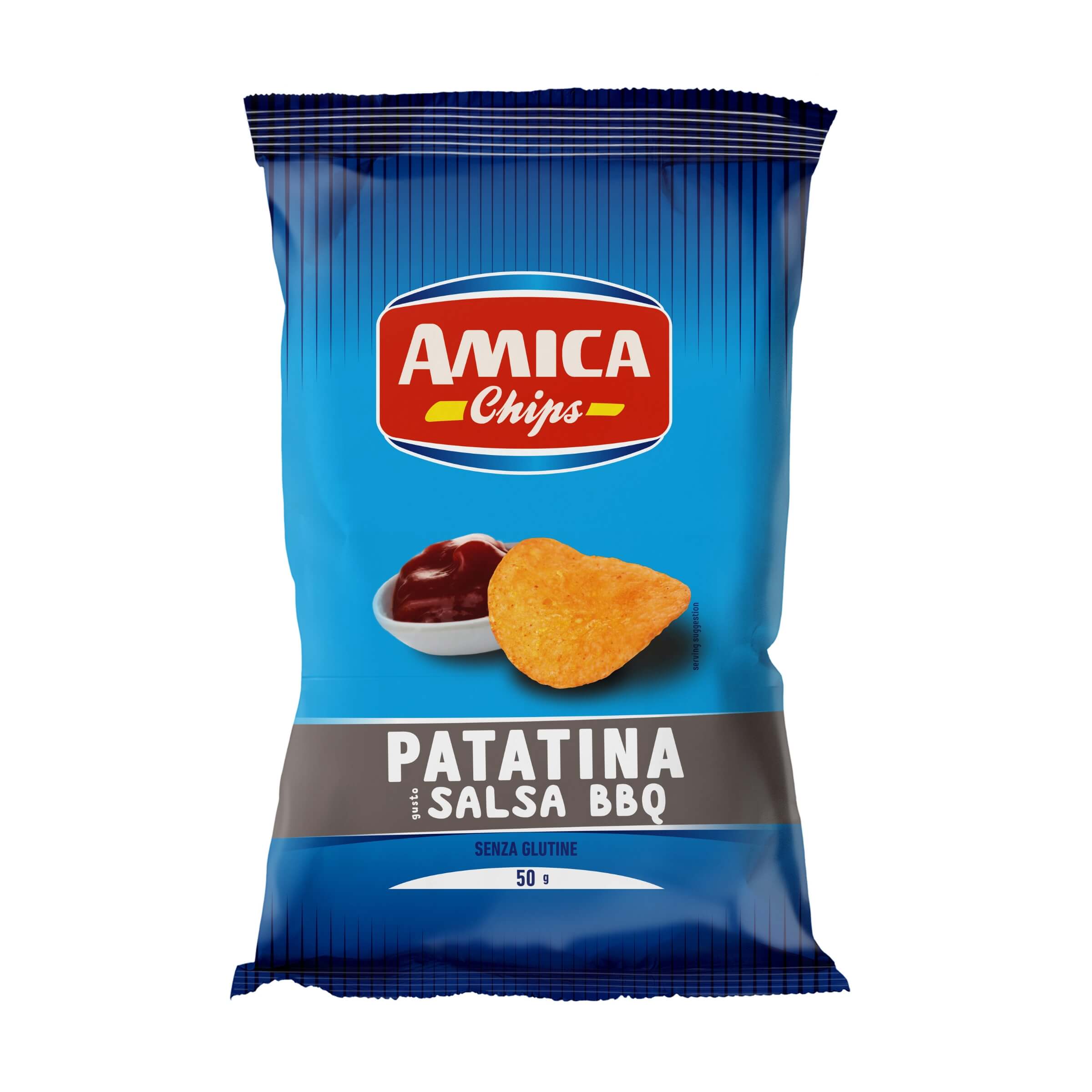 AMICA CHIPS BBQ 50gr
