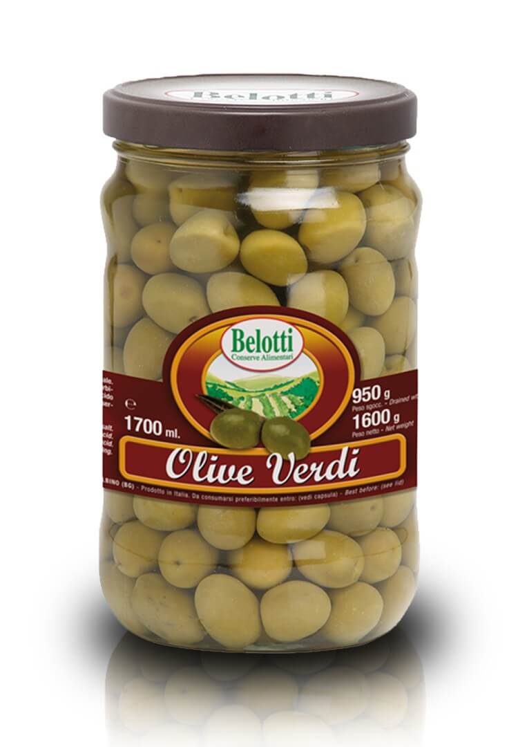 BELOTTI VASO OLIVE VERDI 1700ml