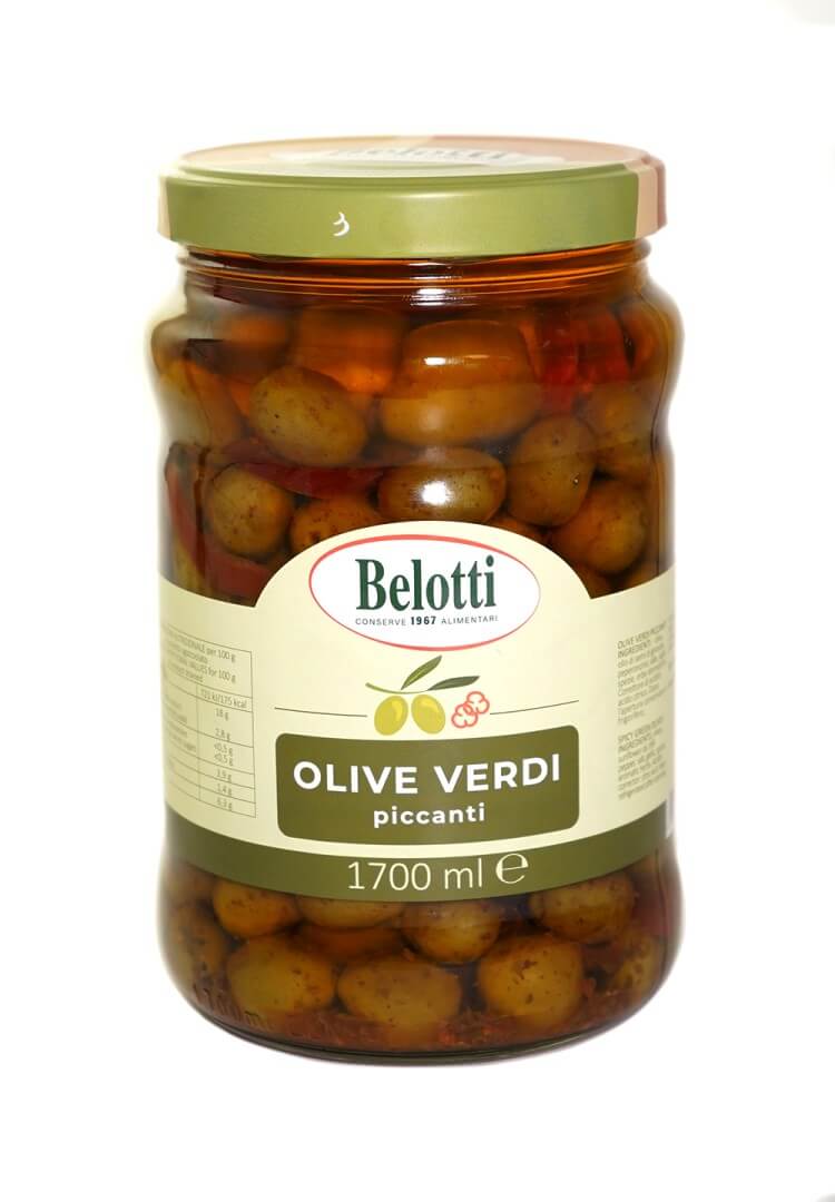 BELOTTI VASO OLIVE VERDI CONDITE 1700ml