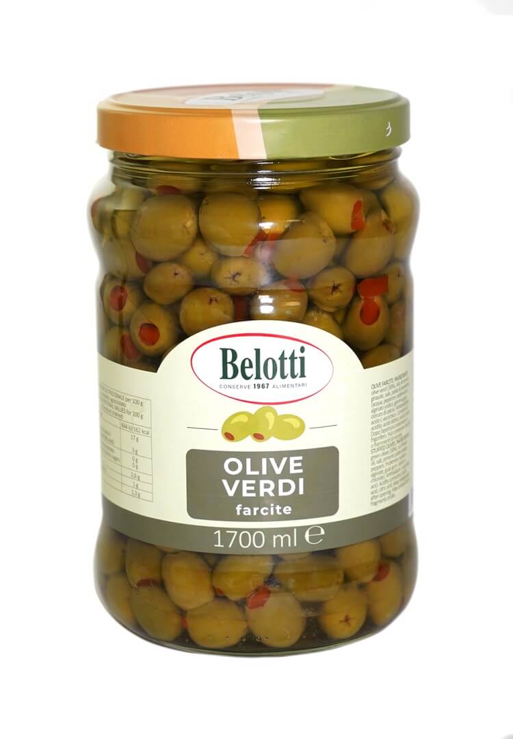BELOTTI VASO OLIVE VERDI FARCITE 1700ml