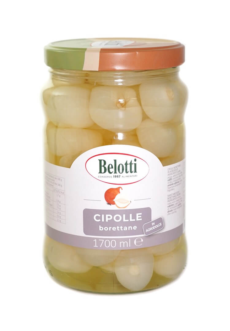 BELOTTI VASO CIPOLLE BORETTANE IN AGRODOLCE 1700ml