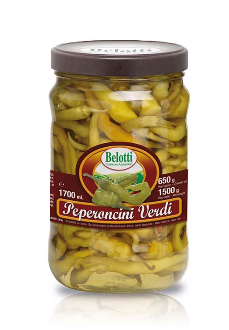BELOTTI VASO PEPERONCINI VERDI 1700ml