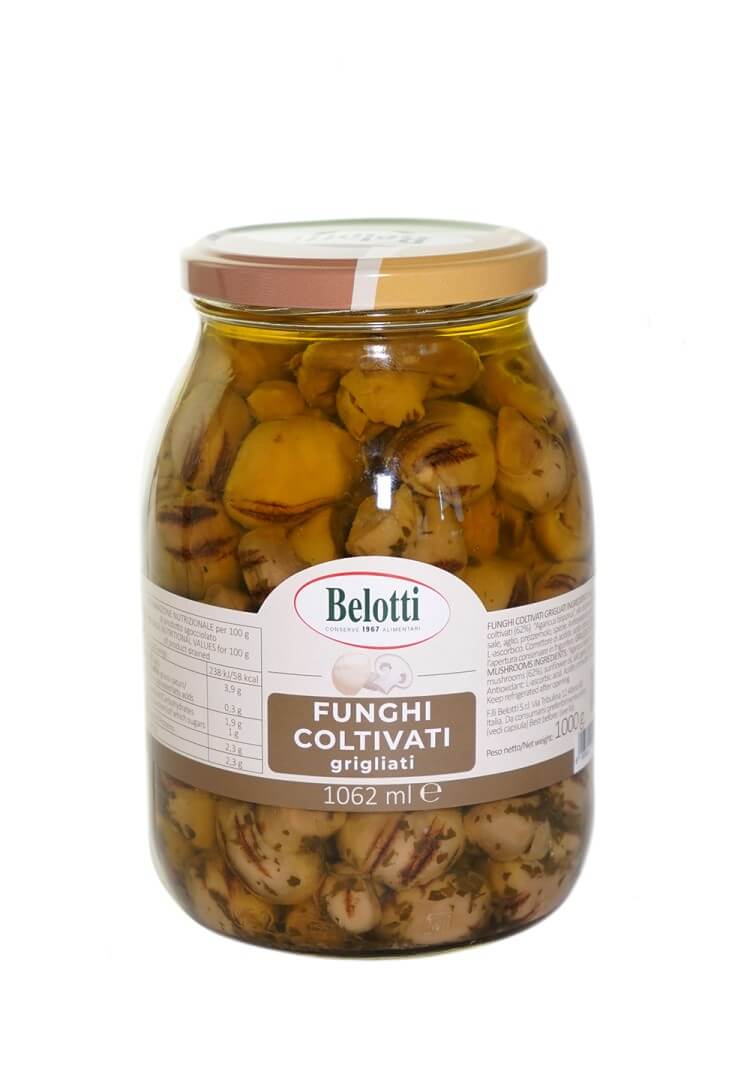 BELOTTI VASO FUNGHI COLTIVATI GRIGLIATI 1062ml