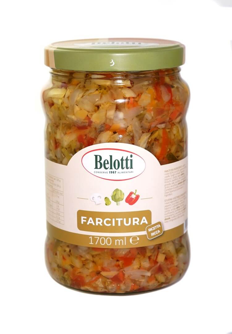 BELOTTI VASO FARCITURA TOAST OLIO SEMI 1700ml