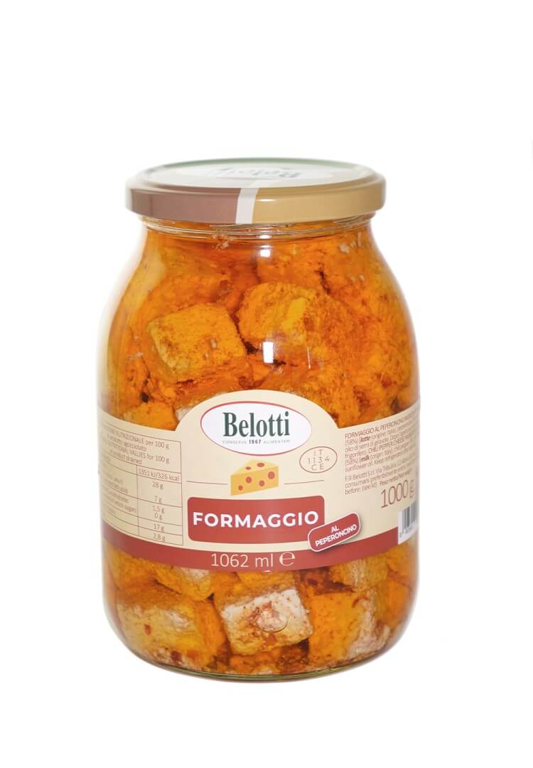 BELOTTI VASO FORMAGGIO AL PEPERONCINO 1062ml