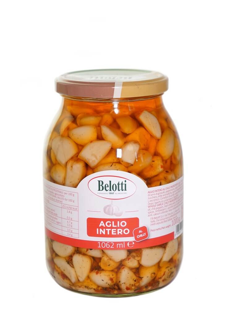 BELOTTI VASO AGLIO INTERO AL CHILLY 1062ml