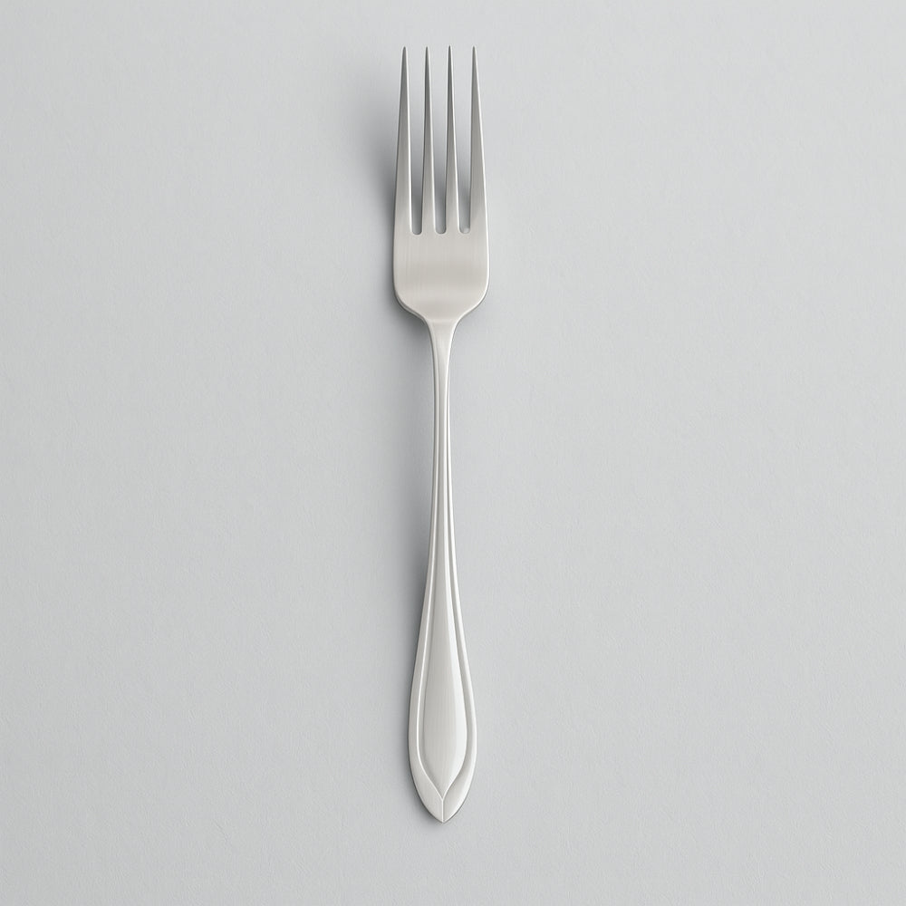 D&D Asia Forchetta Tavola Inox Argento H 18,5 cm Made in Italy