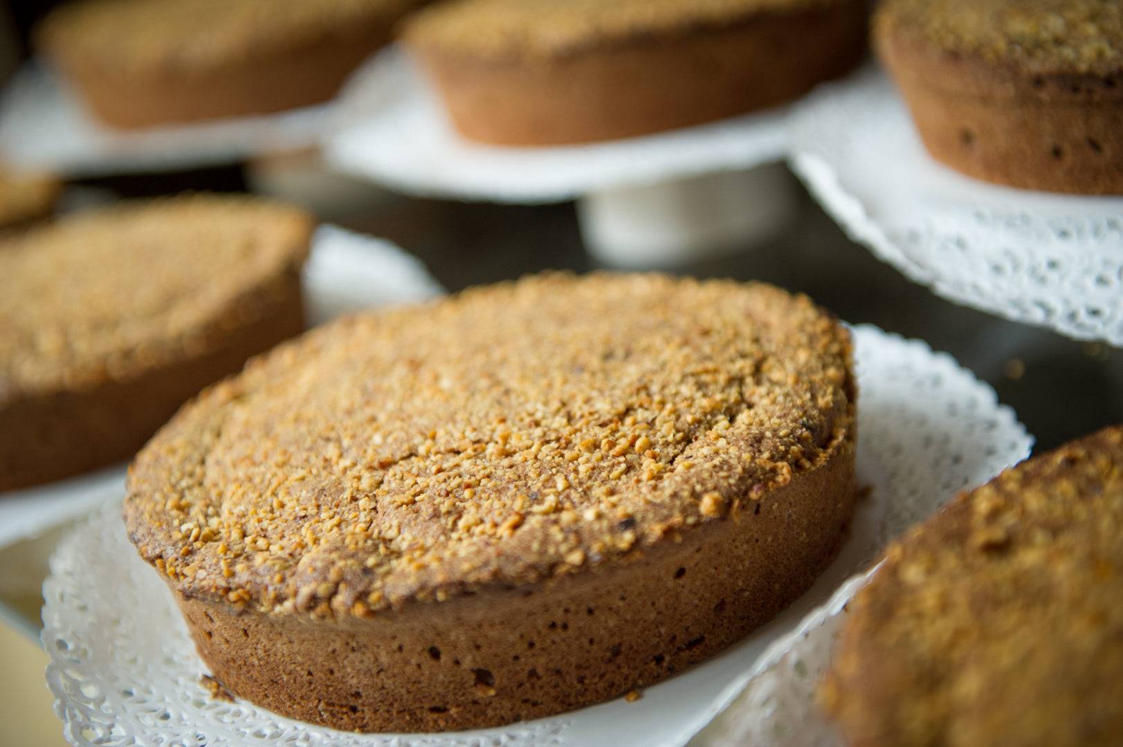 Torta "Amara" - Torta di Mandorle e Nocciole - 350 gr