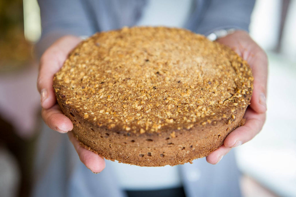 Torta "Amara" - Torta di Mandorle e Nocciole - 350 gr