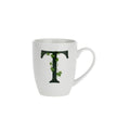 La Porcellana Bianca Tazza Mug Iniziale T Porcellana 380cc