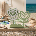 Negò Porta Bicchierini Liquore Tulipani Metallo Decorato Elegante