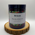 Candela Artigianale in Cera Naturale – Bacche d'Inverno