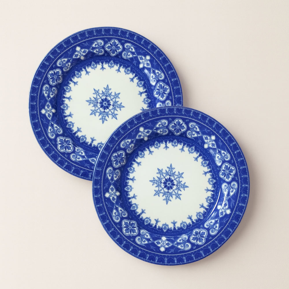 Palais Royal Coppia Piatti Ceramica Blu Ø 20.5 cm
