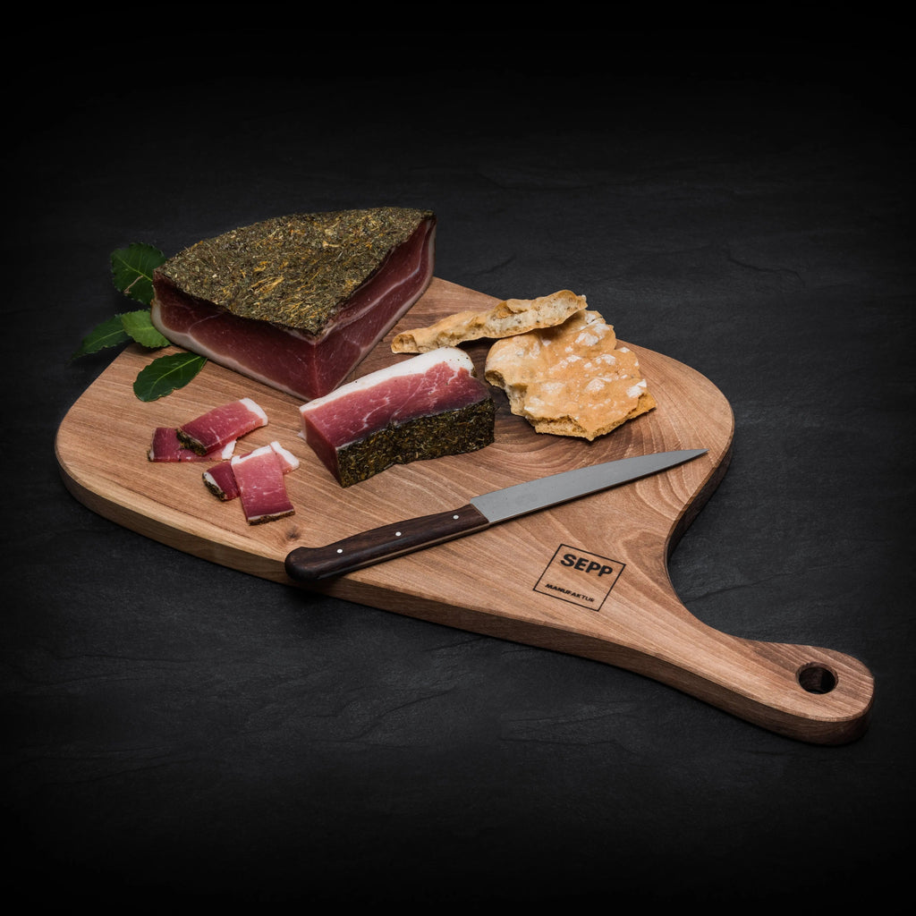 SEPP' Tagliere da Speck in Noce Massello 100% Altoatesino