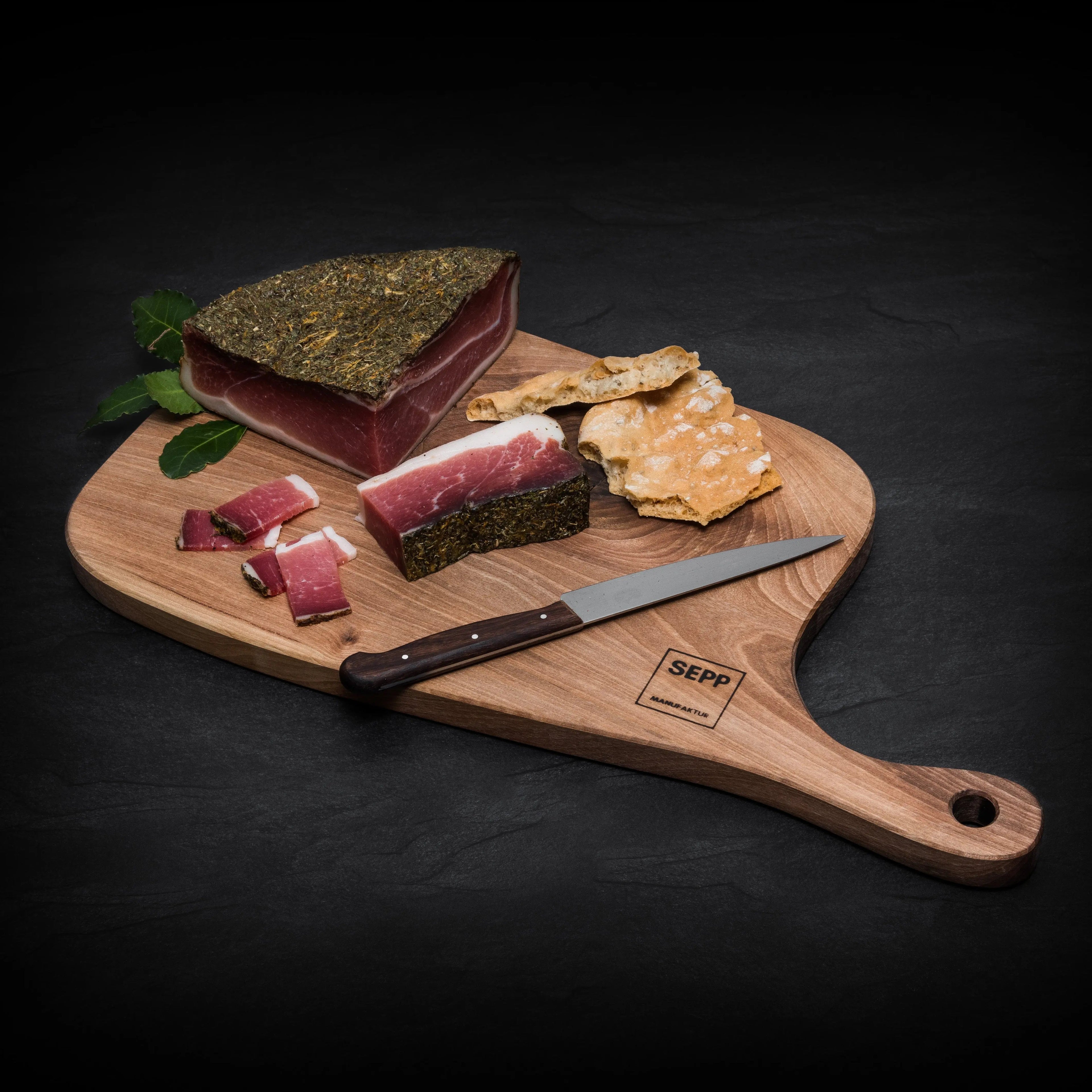 SEPP' Tagliere da Speck in Noce Massello 100% Altoatesino