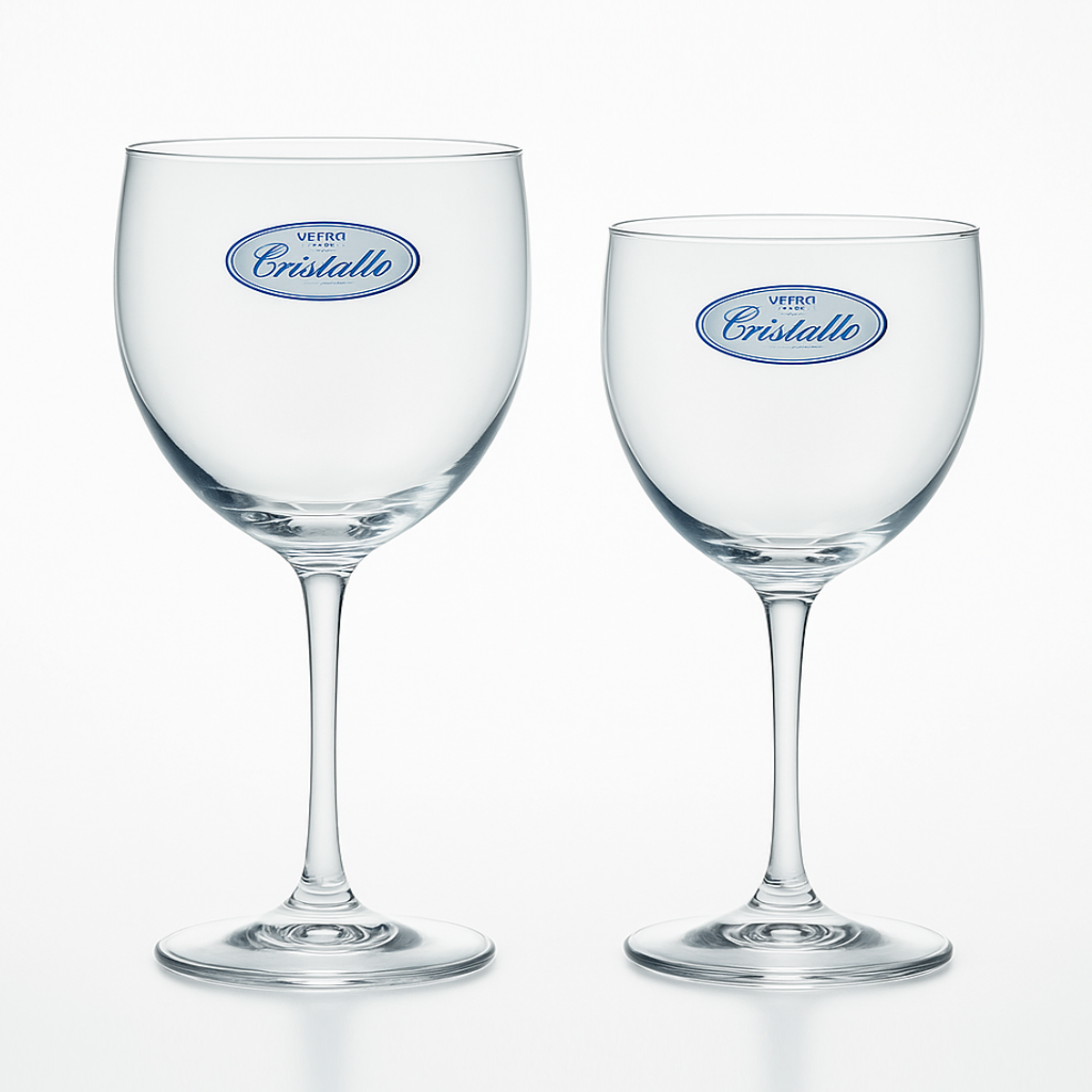 Bruno Evrard Set 12 Calici Acqua e Vino Vetro Trasparente