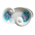 Sharon Centrotavola Porcellana Anemone Decor Floreale Cm 35,5x23