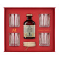 Mazzetti d'Altavilla Momento Gentile Cofanetto Amaro Gentile 50 cl con 4 Bicchieri Tumbler