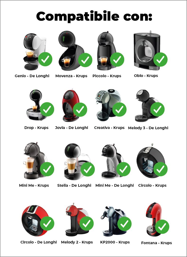 16 CAPSULE DOLCE GUSTO® UNALTRO CAFFE MISCELA GINSENG AL THE VERDE.