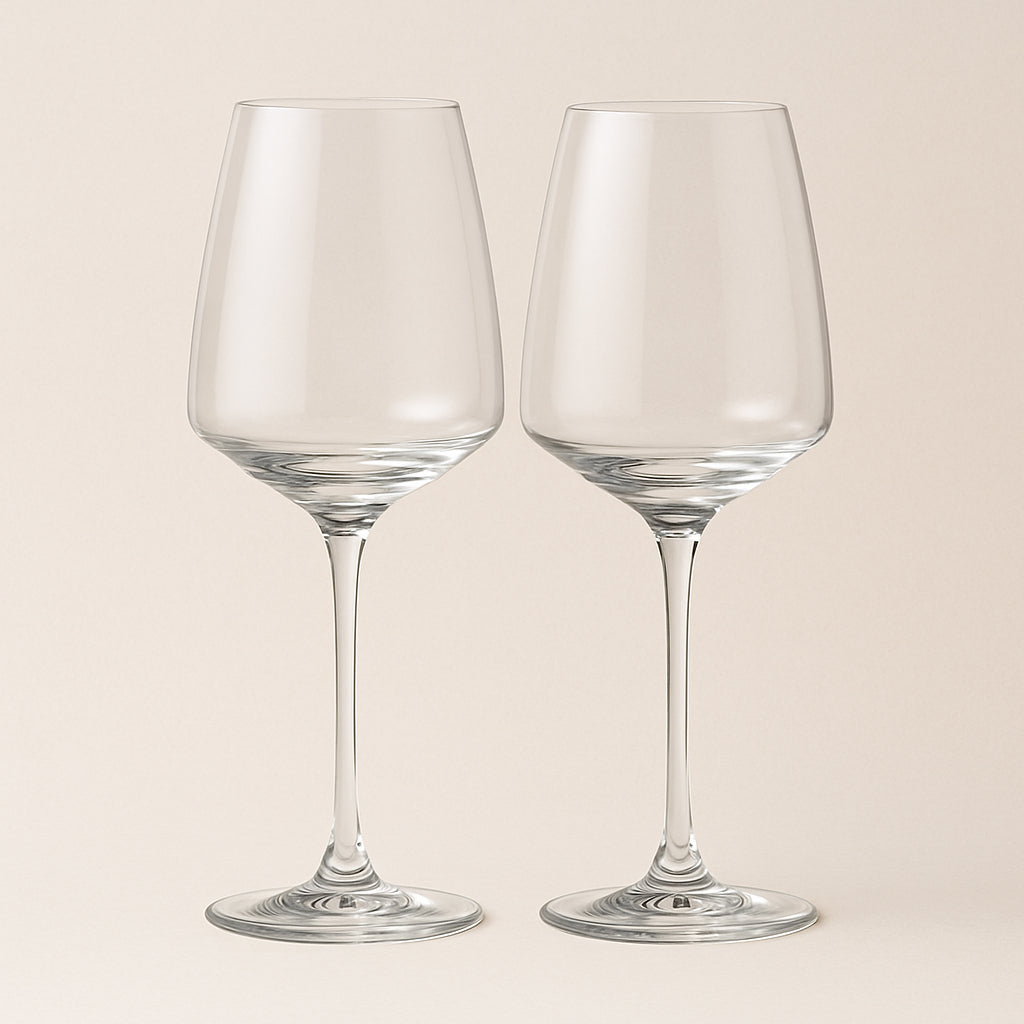 Zafferano Set 2 Calici Vino Rossi Nuove Esperienze 45 Cl H 21 cm