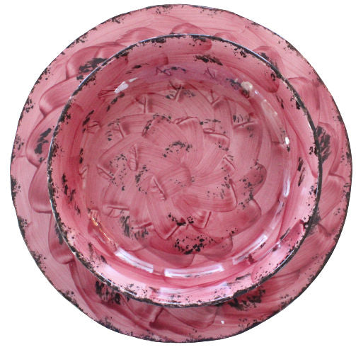 Zampiva Servizio Piatti 18 pz Ceramica Colorata Maculato