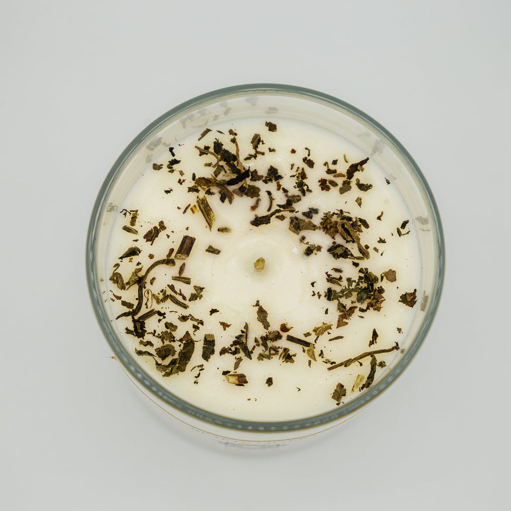 Candela Relax Quarto Chakra - Gelsomino, Mughetto e Patchouli