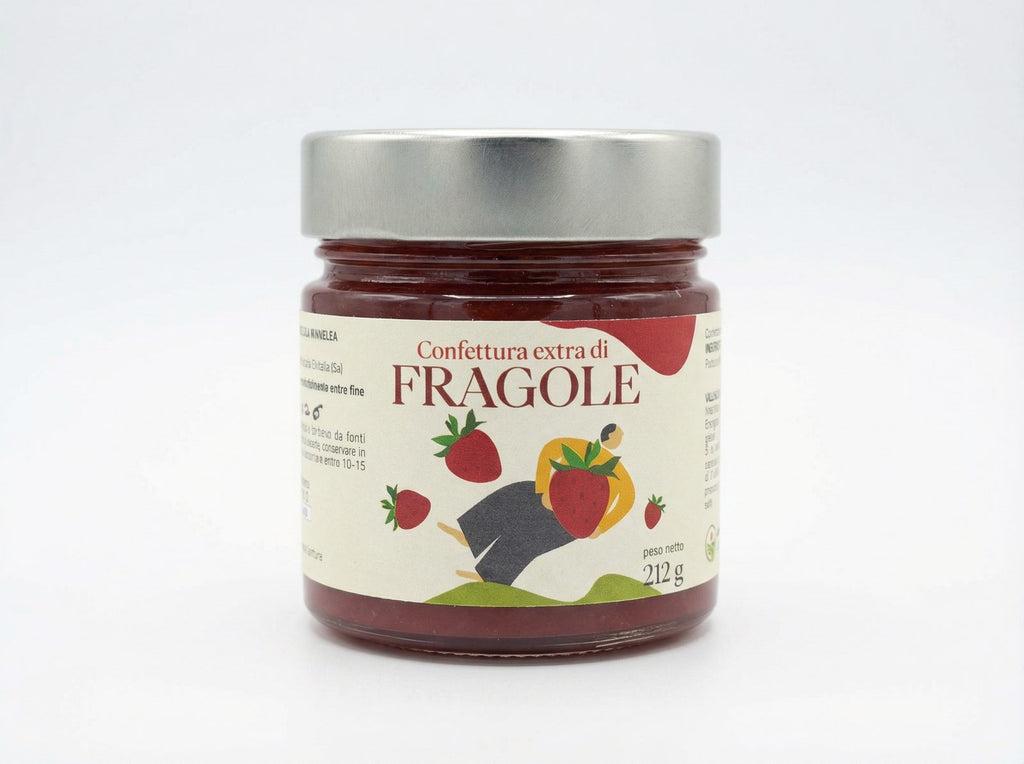 Confettura Extra di Fragole Artigianale - Senza Conservanti