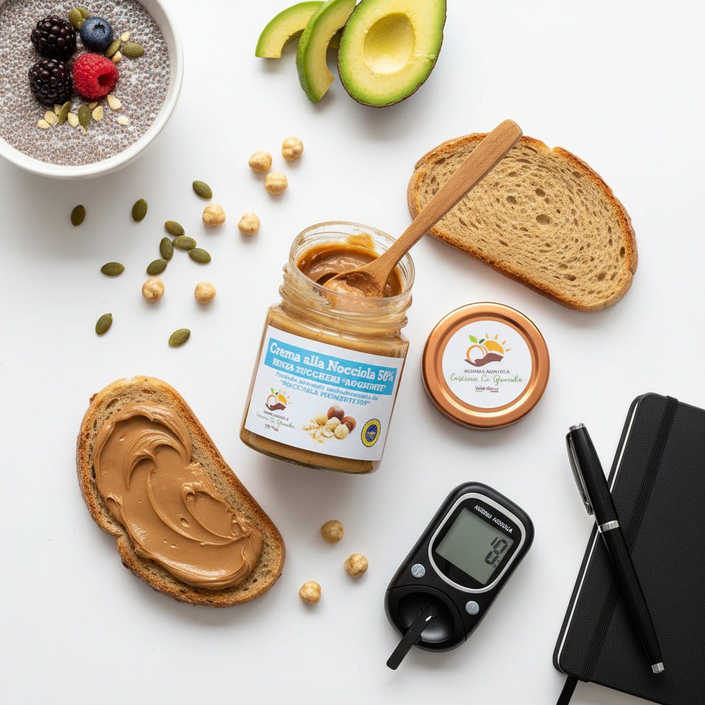 Crema Nocciola 50% Senza Zuccheri aggiunti - Nocciole Piemonte IGP