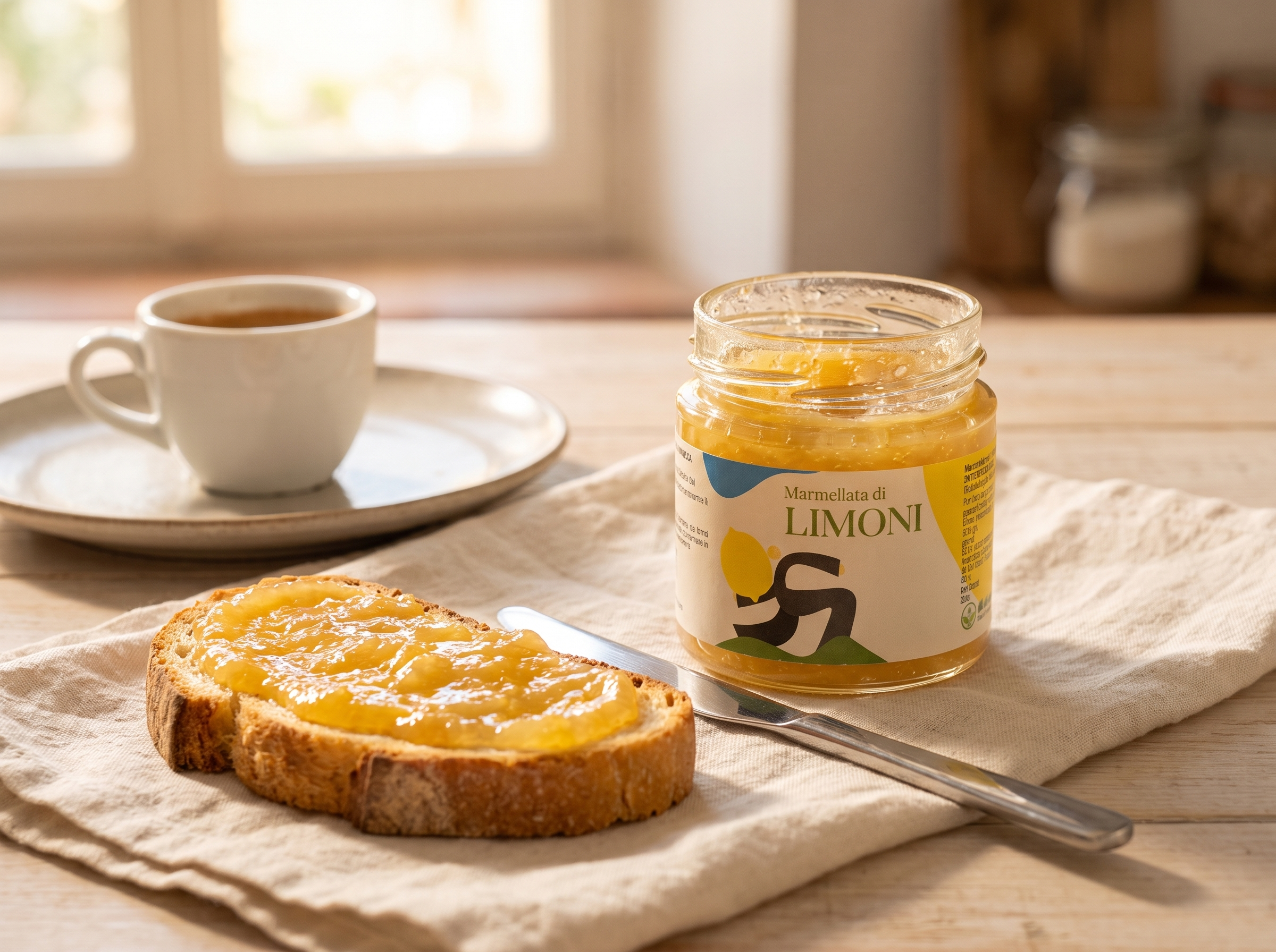 Marmellata Extra di Limoni Artigianale - Senza Conservanti