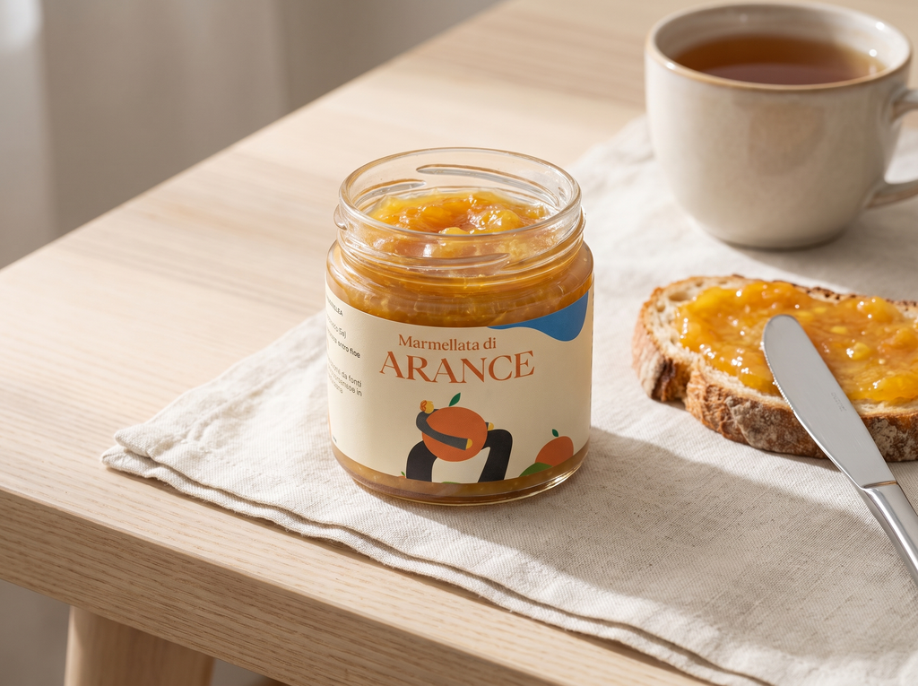 Marmellata Extra di Arance Artigianale - Senza Conservanti