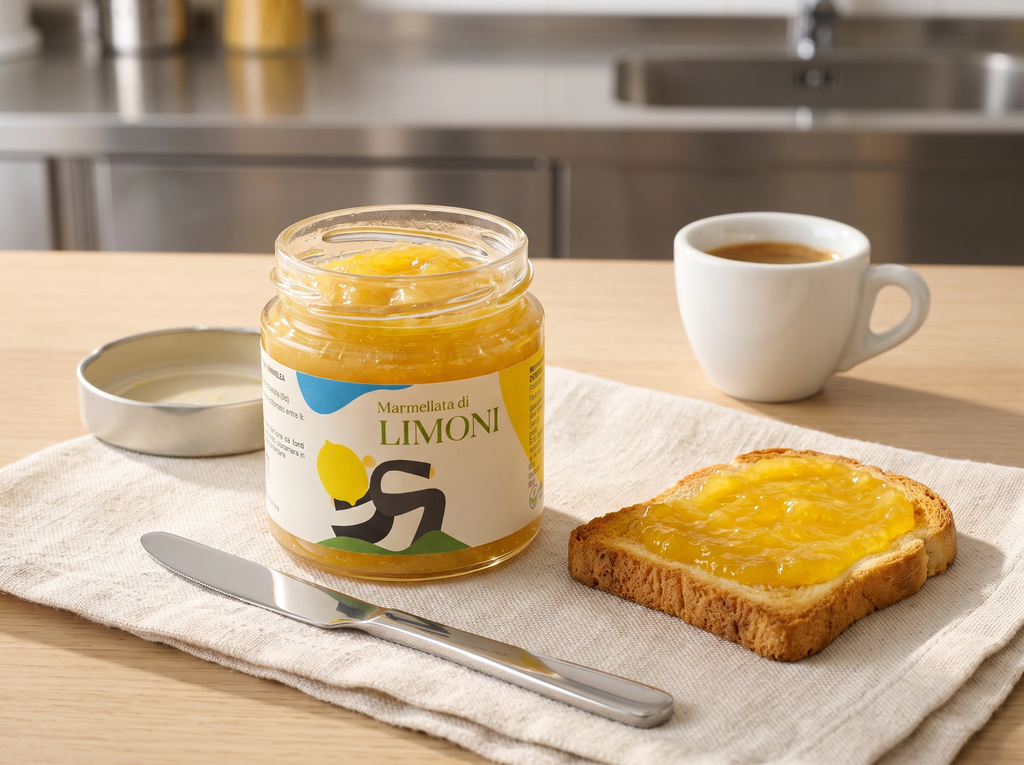 Marmellata Extra di Limoni Artigianale - Senza Conservanti