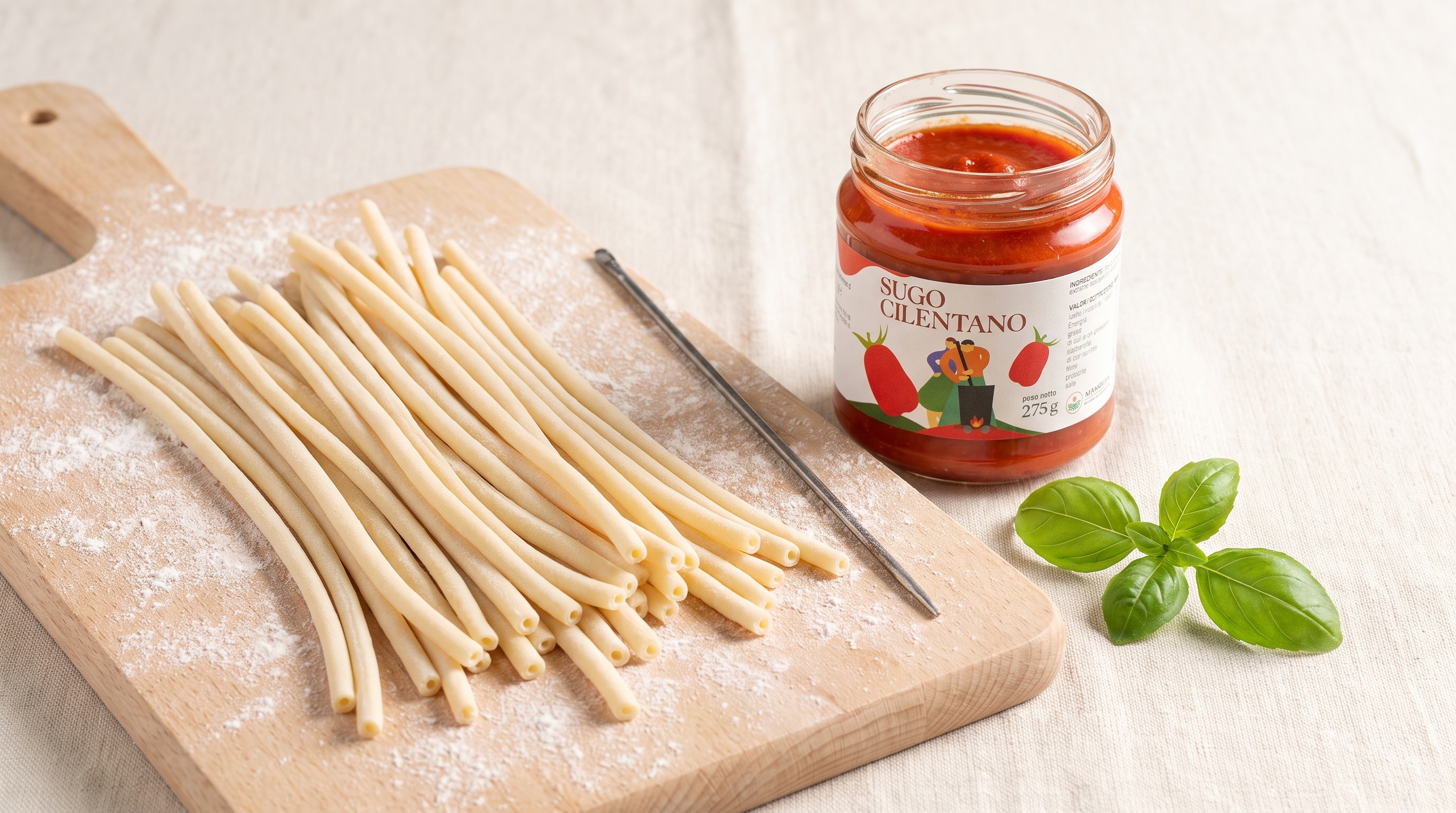 Sugo Cilentano Artigianale - Ricetta Tradizionale con Olio EVO