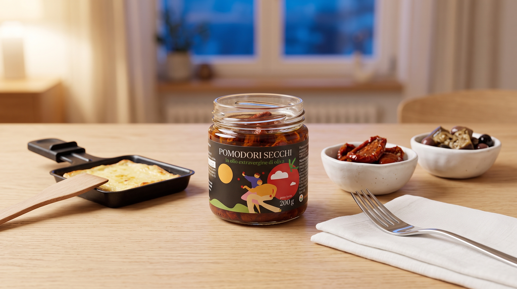 Pomodori Secchi Sott'Olio EVO Artigianali - Antipasto Gourmet