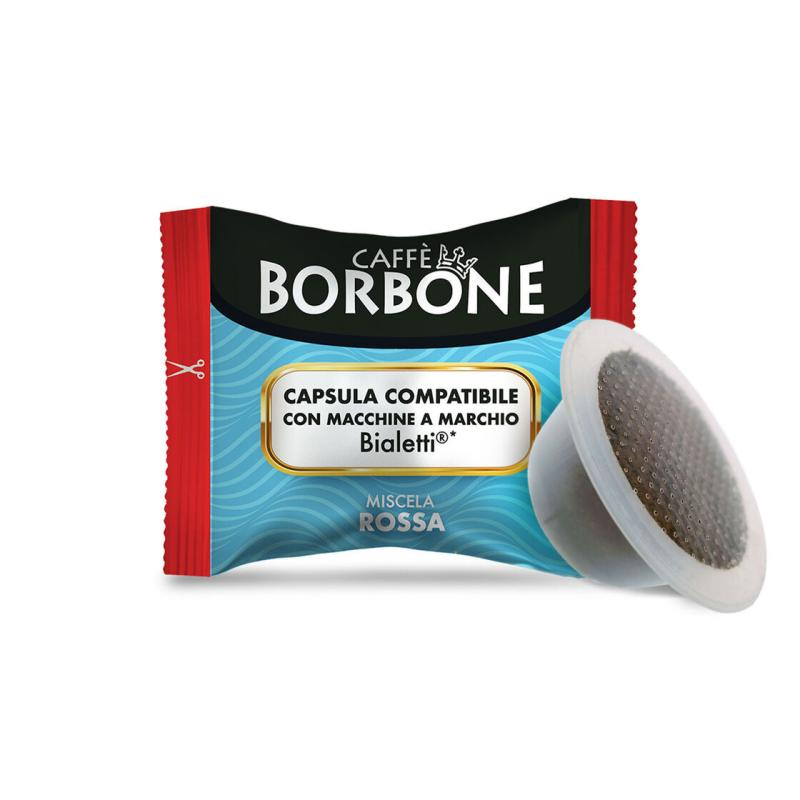 Caffè Borbone Miscela Rossa - Capsule Compatibili Bialetti 100pz