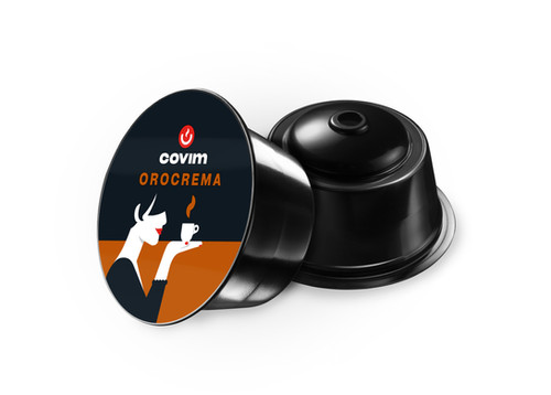 Covim Orocrema - 16 Capsule Compatibili Dolce Gusto