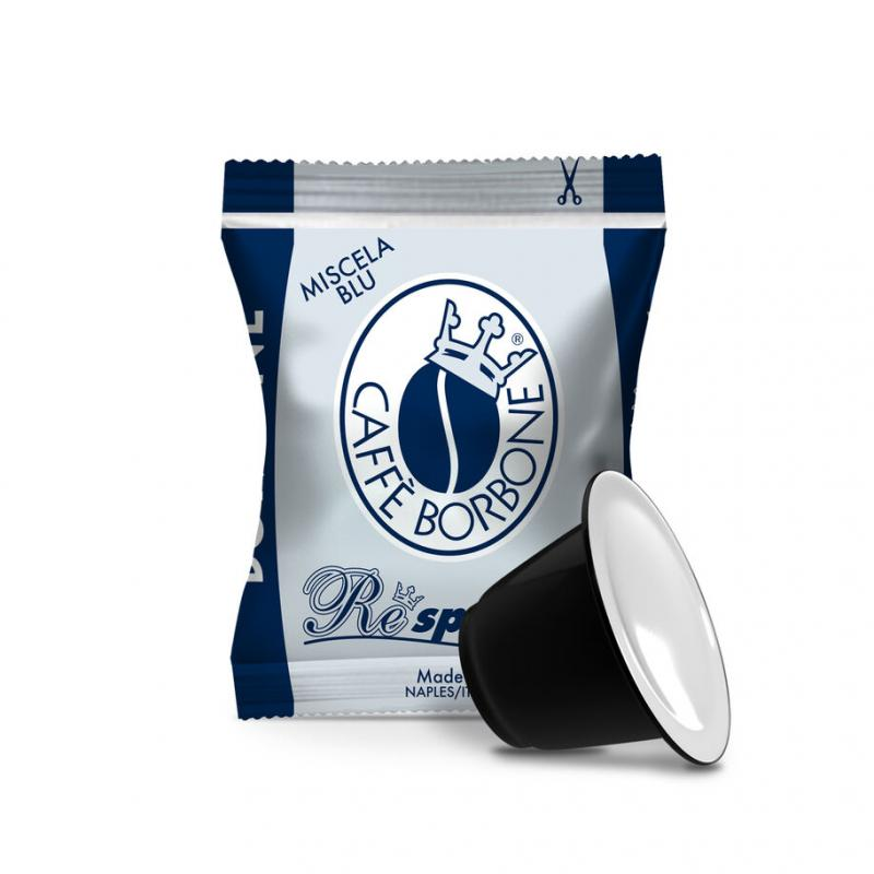 Caffè Borbone Miscela Blu - 100 capsule Respresso compatibili Nespresso