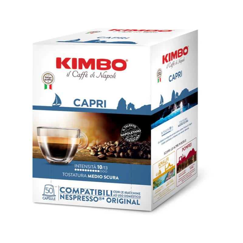 Kimbo Capri - 50 capsule compatibili Nespresso