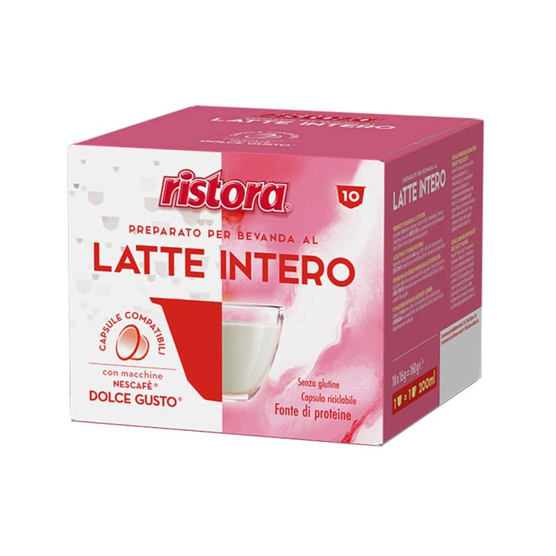 Ristora Latte Intero - 10 Capsule Compatibili Dolce Gusto